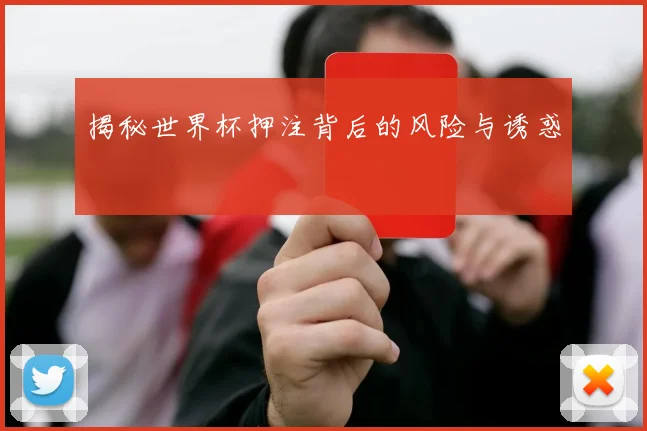 揭秘世界杯押注背后的风险与诱惑