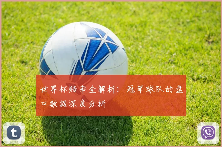 世界杯赔率全解析：冠军球队的盘口数据深度分析